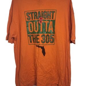 Straight Outta The 305 Graphic T-Shirt